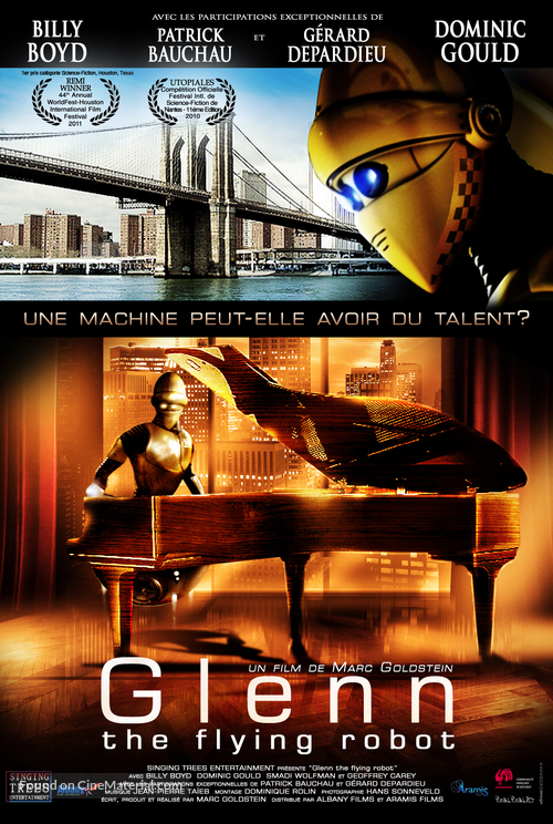 Glenn, the Flying Robot - French Movie Poster