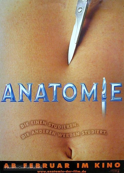 Anatomie - German Movie Poster