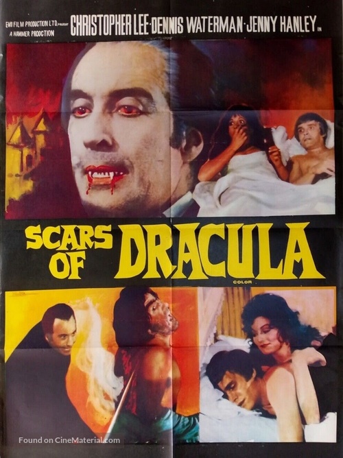 Scars of Dracula - Pakistani Movie Poster