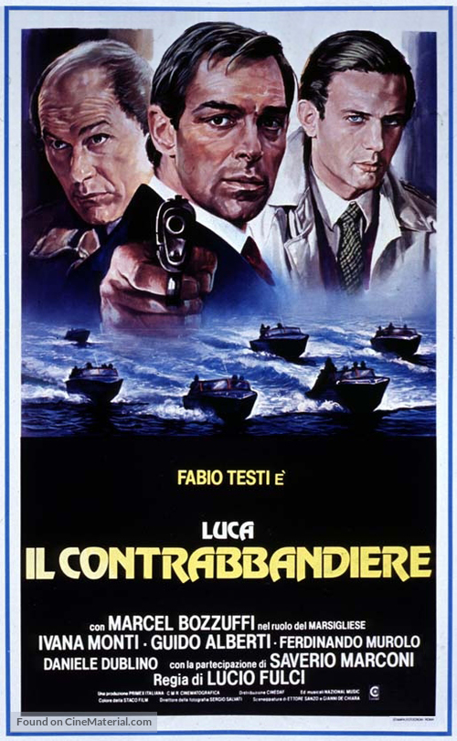 Luca il contrabbandiere - Italian Movie Poster