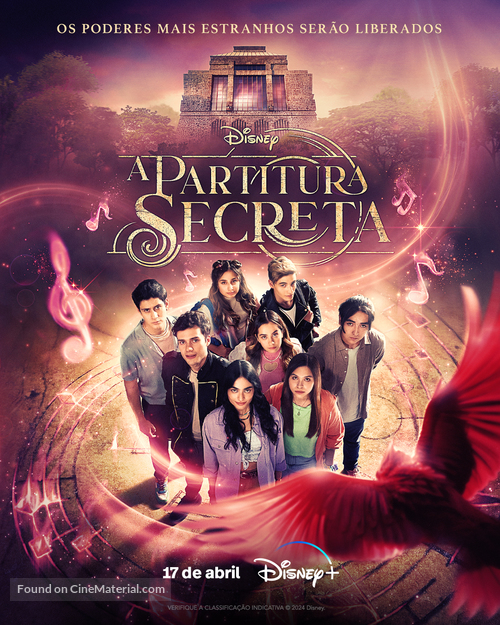 &quot;La partitura secreta&quot; - Brazilian Movie Poster