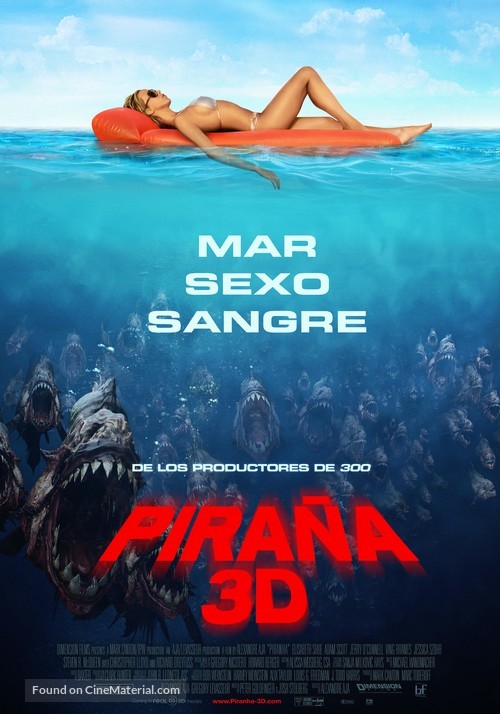 Piranha - Chilean Movie Poster