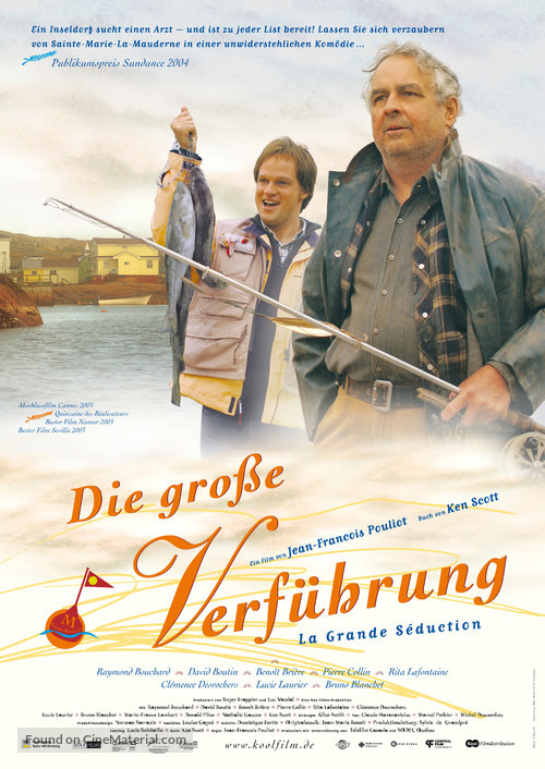 La grande s&eacute;duction - German Movie Poster