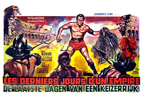 Crollo di Roma, Il - Belgian Movie Poster