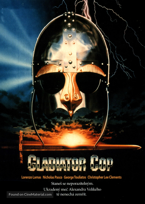 Gladiator Cop - Czech DVD movie cover