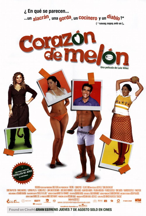 Coraz&oacute;n de mel&oacute;n - Mexican poster