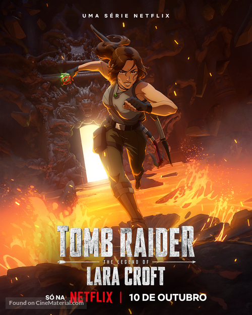 &quot;Tomb Raider: The Legend of Lara Croft&quot; - Portuguese Movie Poster