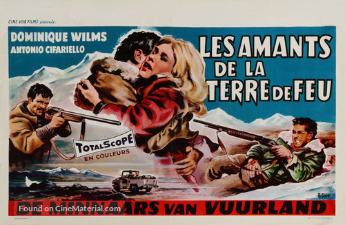 Questo amore ai confini del mondo - Belgian Movie Poster