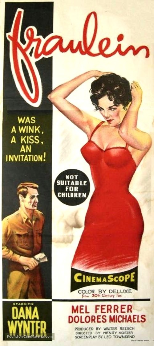 Fr&auml;ulein - Australian Movie Poster