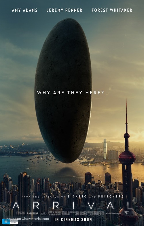 Arrival - Australian Movie Poster