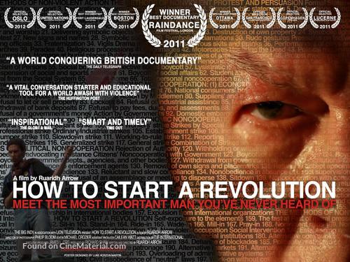 How to Start a Revolution - British Movie Poster