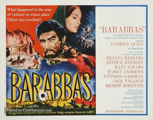 Barabbas - Movie Poster