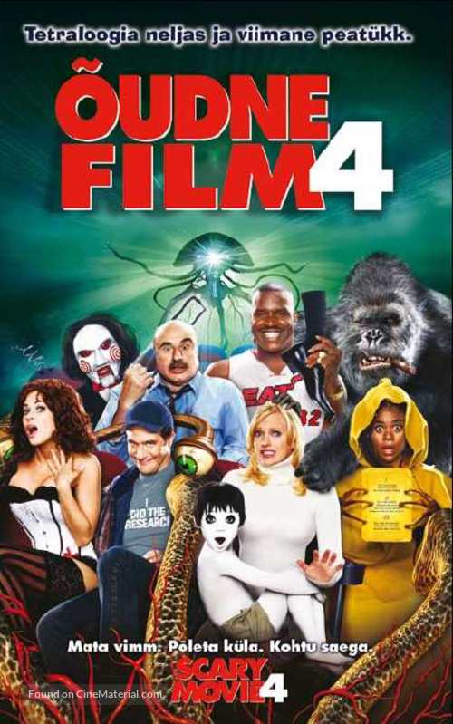 Scary Movie 4 - Estonian Movie Cover