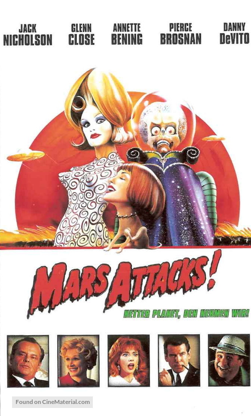 Mars Attacks! - German Movie Cover