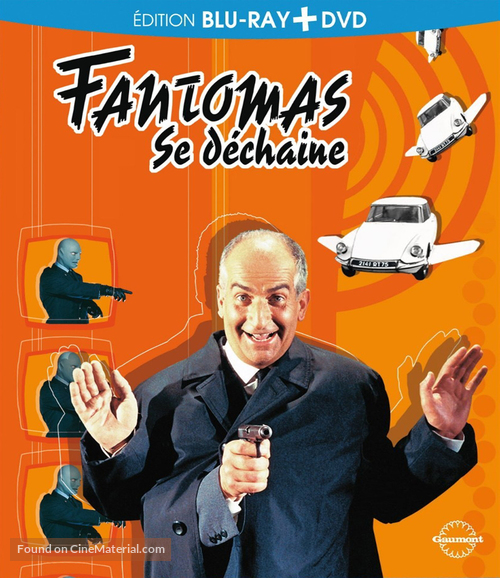 Fant&ocirc;mas se d&eacute;cha&icirc;ne - French Blu-Ray movie cover