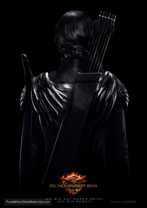 The Hunger Games: Mockingjay - Part 1 - German Movie Poster