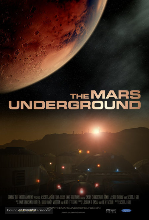 The Mars Underground - poster