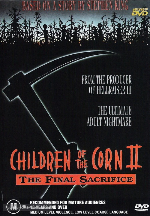 Children of the Corn II: The Final Sacrifice - Australian Movie Cover