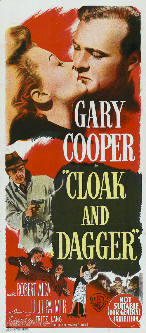 Cloak and Dagger - Australian Movie Poster