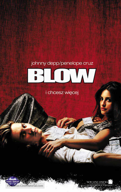 Blow - Polish VHS movie cover