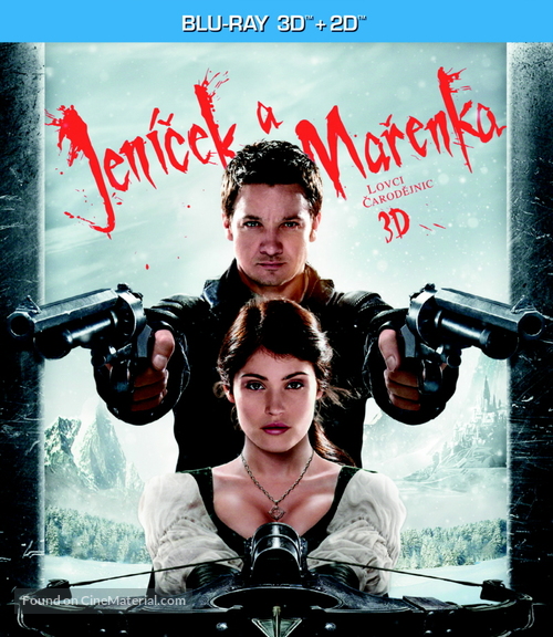 Hansel &amp; Gretel: Witch Hunters - Czech Blu-Ray movie cover