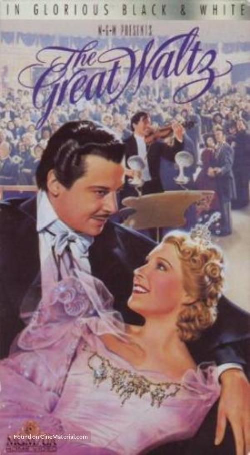 The Great Waltz - VHS movie cover