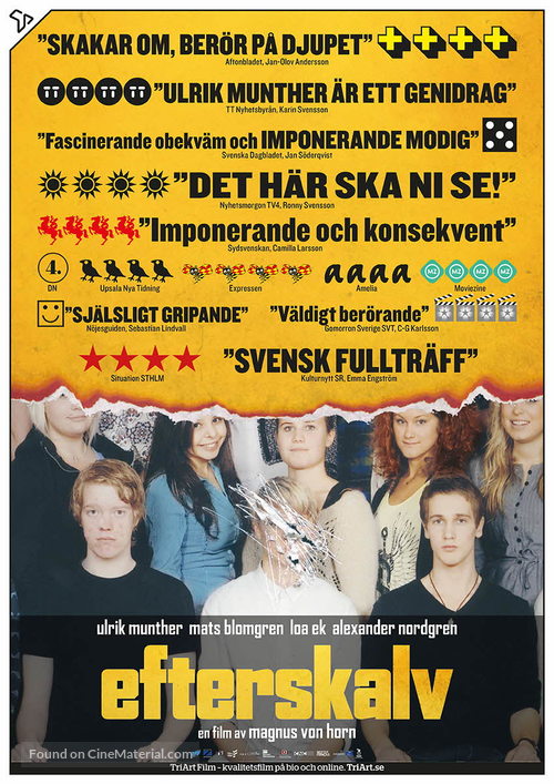 Efterskalv - Swedish Movie Poster