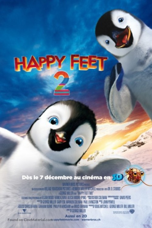 Happy Feet Two - Swiss Movie Poster