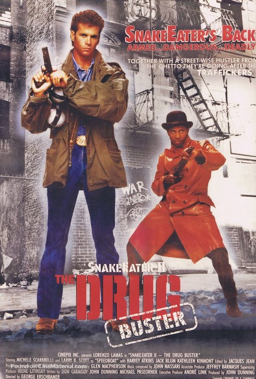 Snake Eater II: The Drug Buster - Movie Poster