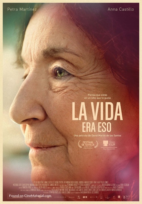 La vida era eso - Spanish Movie Poster