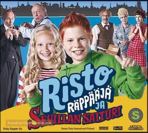 Risto R&auml;pp&auml;&auml;j&auml; ja Sevillan saituri - Finnish Video release movie poster