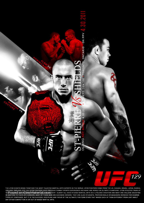 UFC 129: St-Pierre vs. Shields - Movie Poster