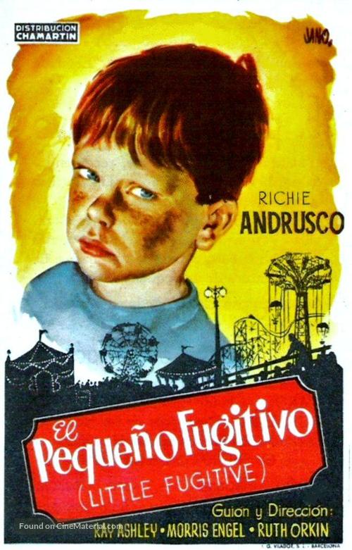 Little Fugitive - Spanish Movie Poster