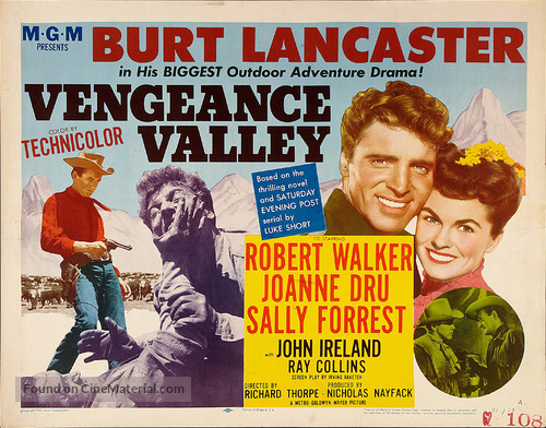 Vengeance Valley - Movie Poster