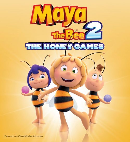 Maya the Bee: The Honey Games - Blu-Ray movie cover
