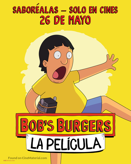 The Bob&#039;s Burgers Movie - Argentinian Movie Poster