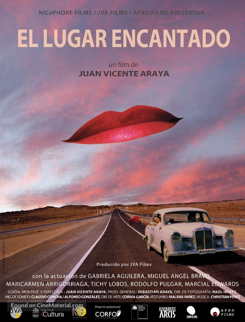 El Lugar Encantado - Chilean Movie Poster
