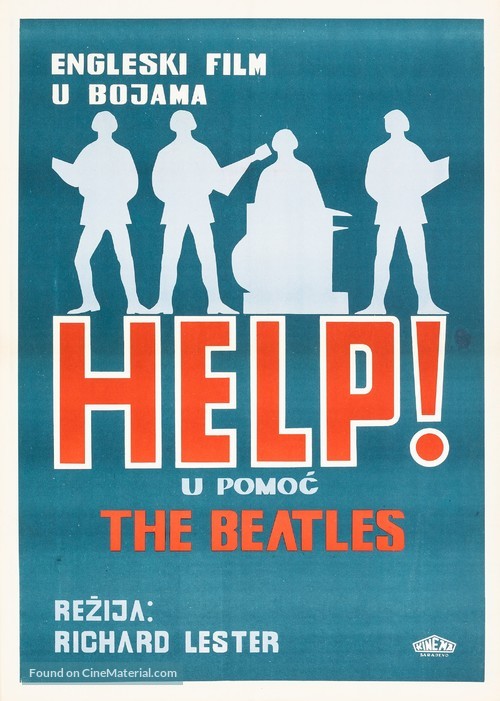 Help! - Yugoslav Movie Poster