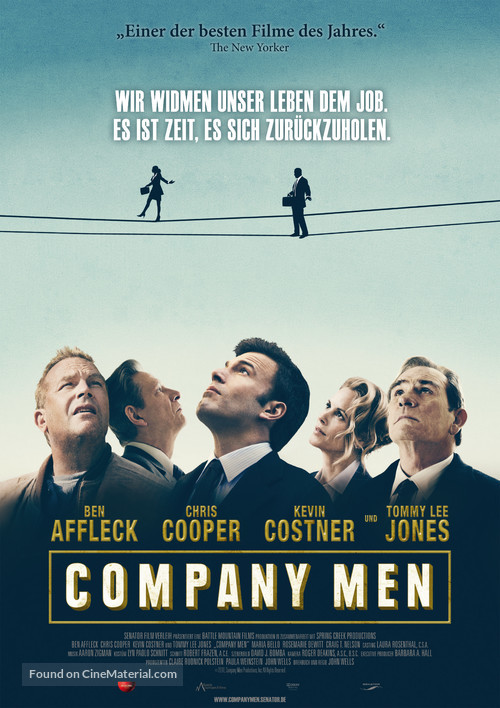 The Company Men - German Movie Poster