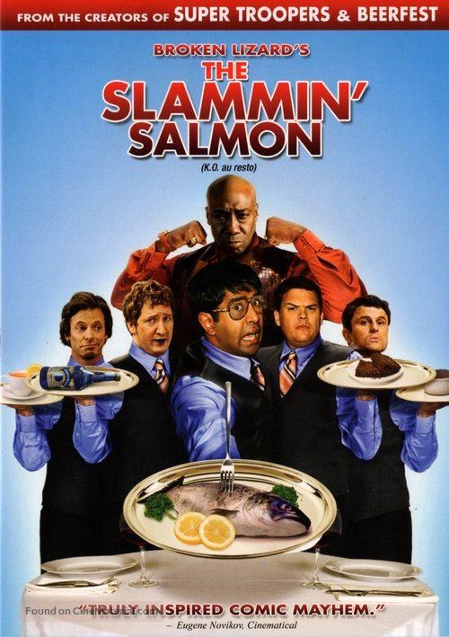 The Slammin&#039; Salmon - Canadian DVD movie cover