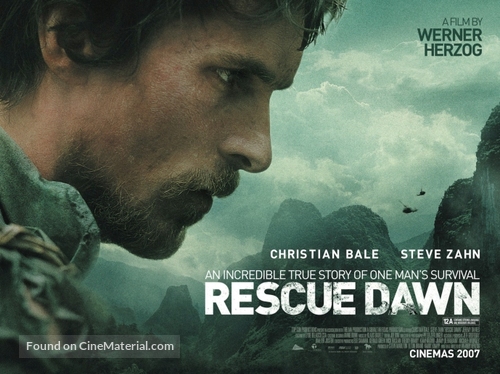 Rescue Dawn - British Movie Poster