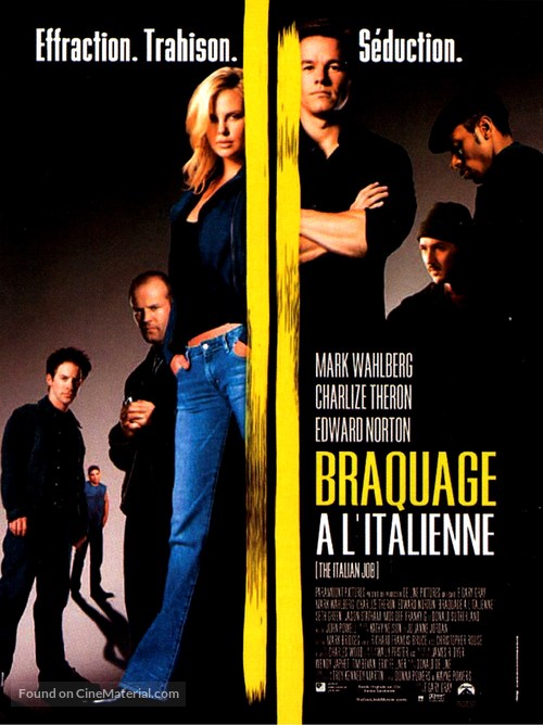 The Italian Job - French Movie Poster