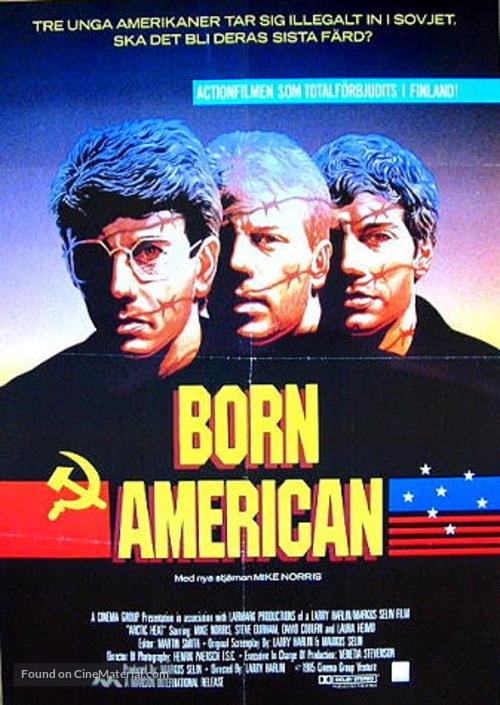 Born American - Swedish Movie Poster
