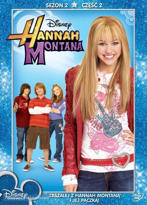 &quot;Hannah Montana&quot; - Polish DVD movie cover