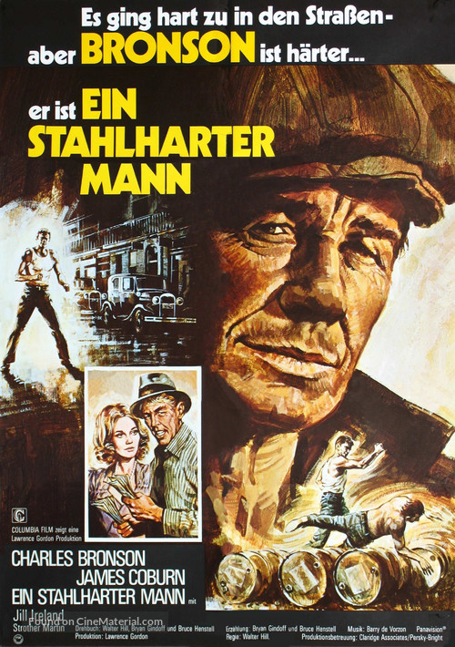 Hard Times - German Movie Poster