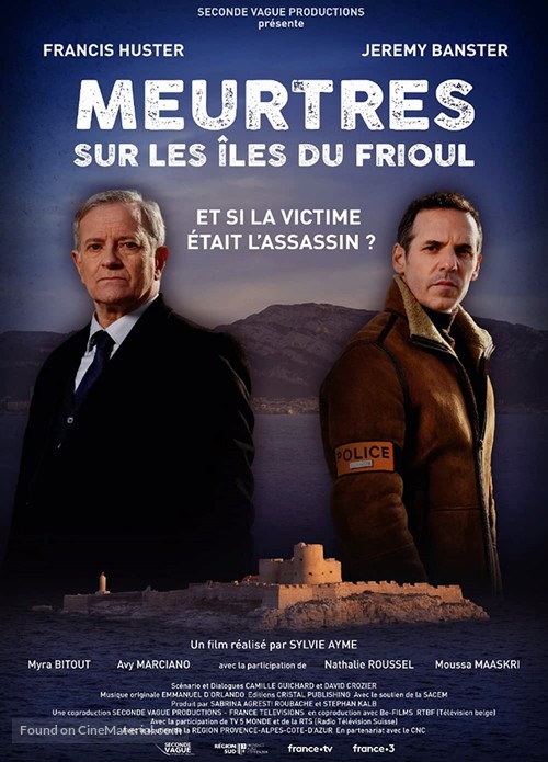 &quot;Meurtres &agrave;...&quot; Meurtres sur les &icirc;les du Frioul - French Movie Poster