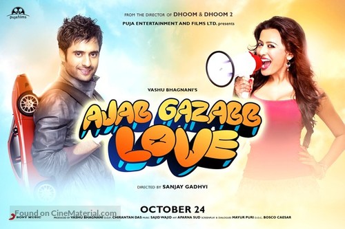 Ajab Gazabb Love - Indian Movie Poster