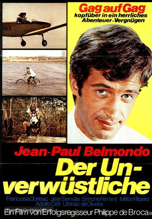 L&#039;homme de Rio - German Movie Poster