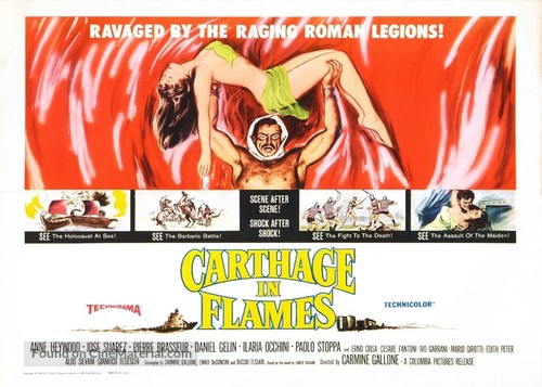 Cartagine in fiamme - Movie Poster