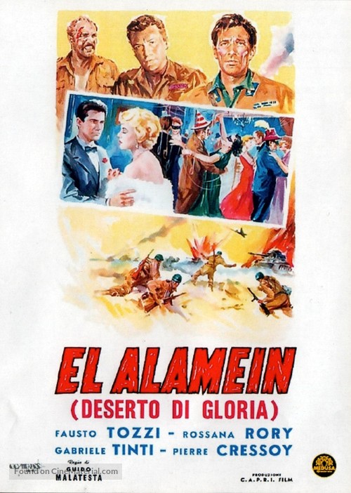 El Alamein - Italian Movie Poster